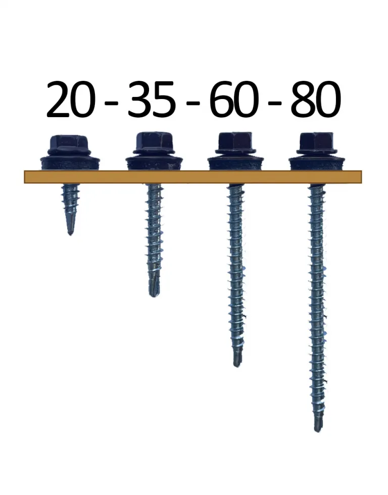 Farmárska skrutka 80 - 4,8
