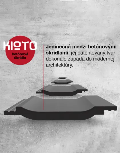 KIOTO - Betónová krytina