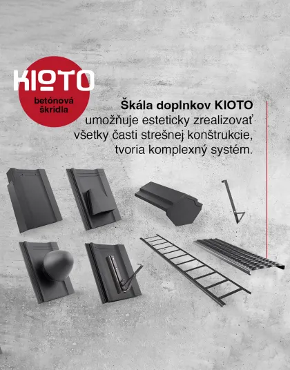 KIOTO - Betónová krytina