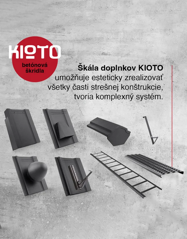 KIOTO - Betónová krytina