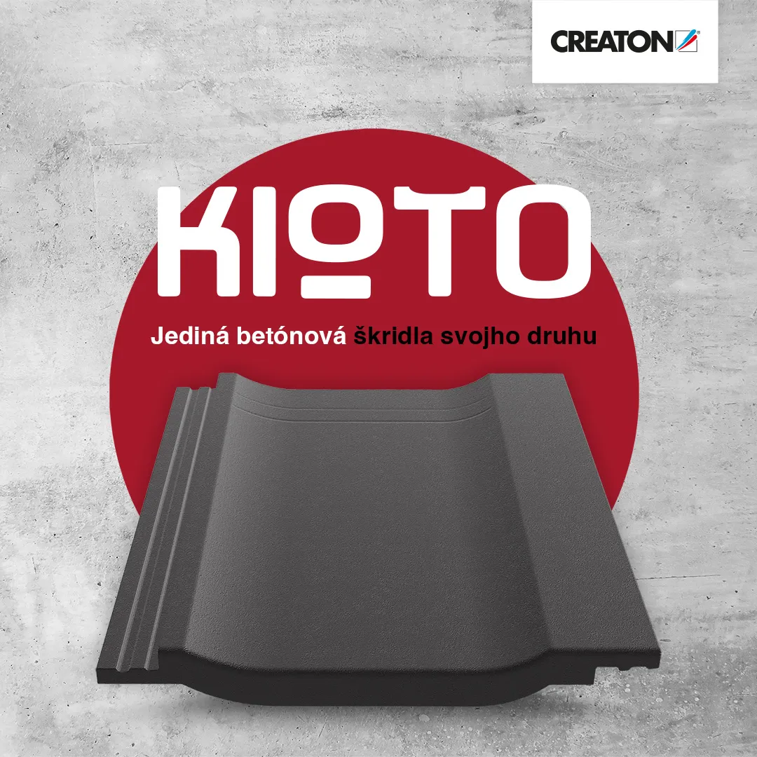 Betónová škridla Creaton KIOTO