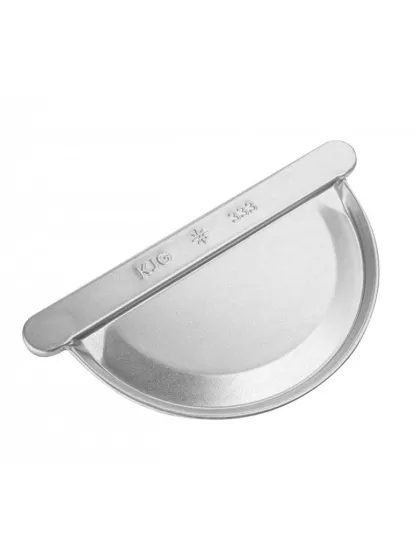 Žľabové čelo polkruhové