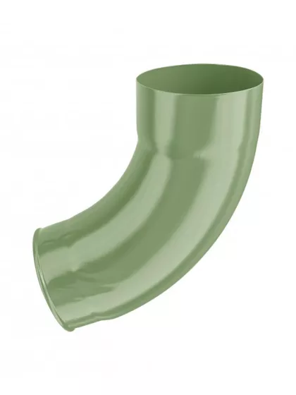 Koleno výtokové zigna žiarovo zinkované 72°