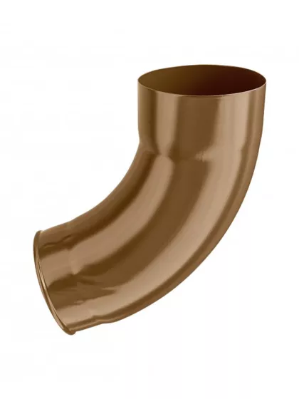 Koleno výtokové zigna žiarovo zinkované 72°