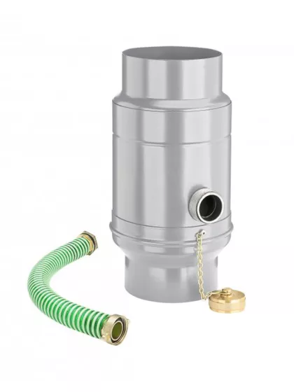 Hliníkový zachytávač vody + hadica