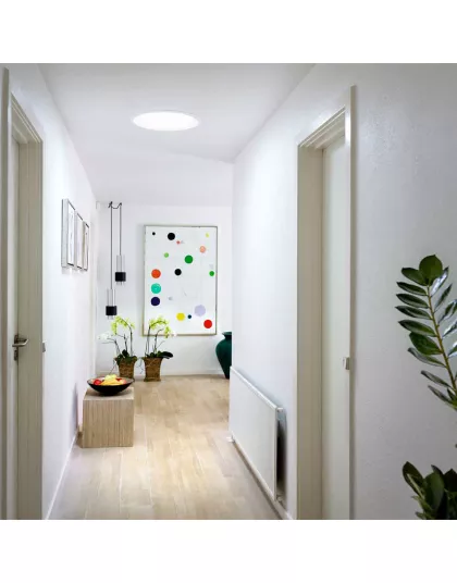 Svetlovod TLR pre šikmú strechu s plochou krytinou