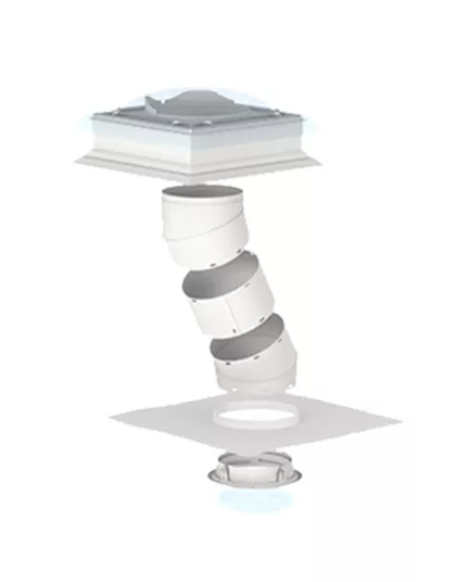 Svetlovod TCR pre plochú strechu