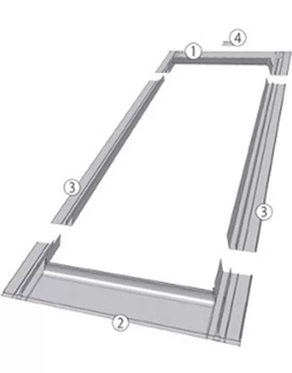 Lemovanie pre ploché krytiny