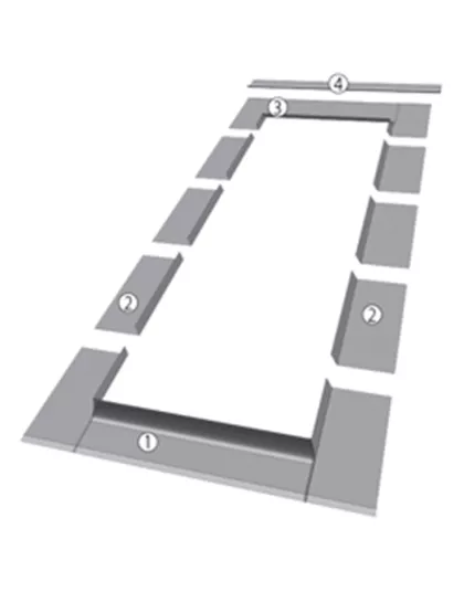 Doplnkové lemovanie pre šupinové krytiny