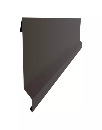 Záveterná lišta na falcovanú krytinu