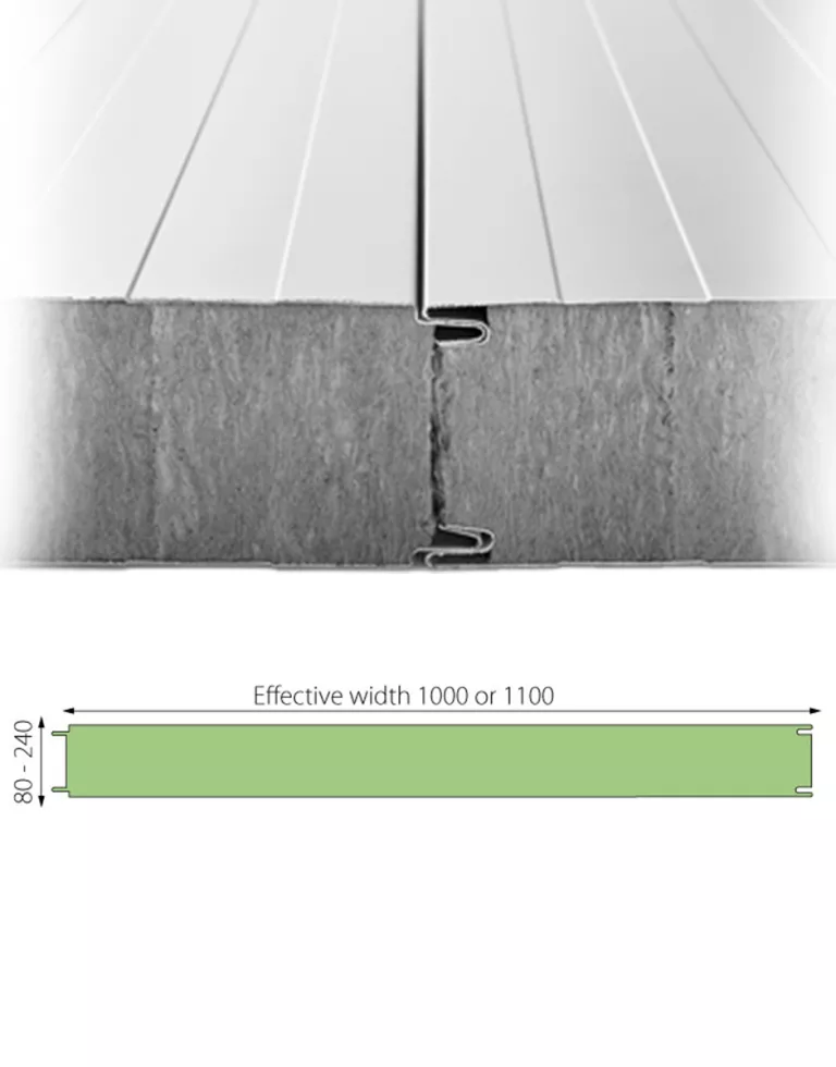 MW Standard stenový sendvičový panel