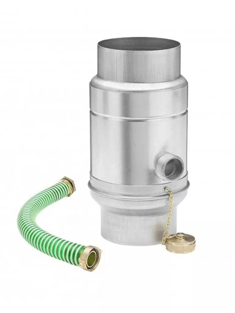 Hliníkový zachytávač vody + hadica